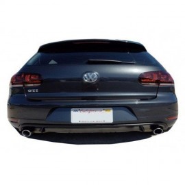 Volkswagen Golf 6 (2009-2012) GTI Arka Tampon Eki - Difüzör (Plastik)